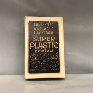 Guaranteed Washable Playing Cards Super Plastic Coated Card Long-playing Card